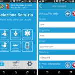 schermate dell app sos sordi