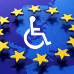 stelle UE e icona disabilità