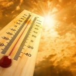 termometro sole nuvole per emergenza caldo