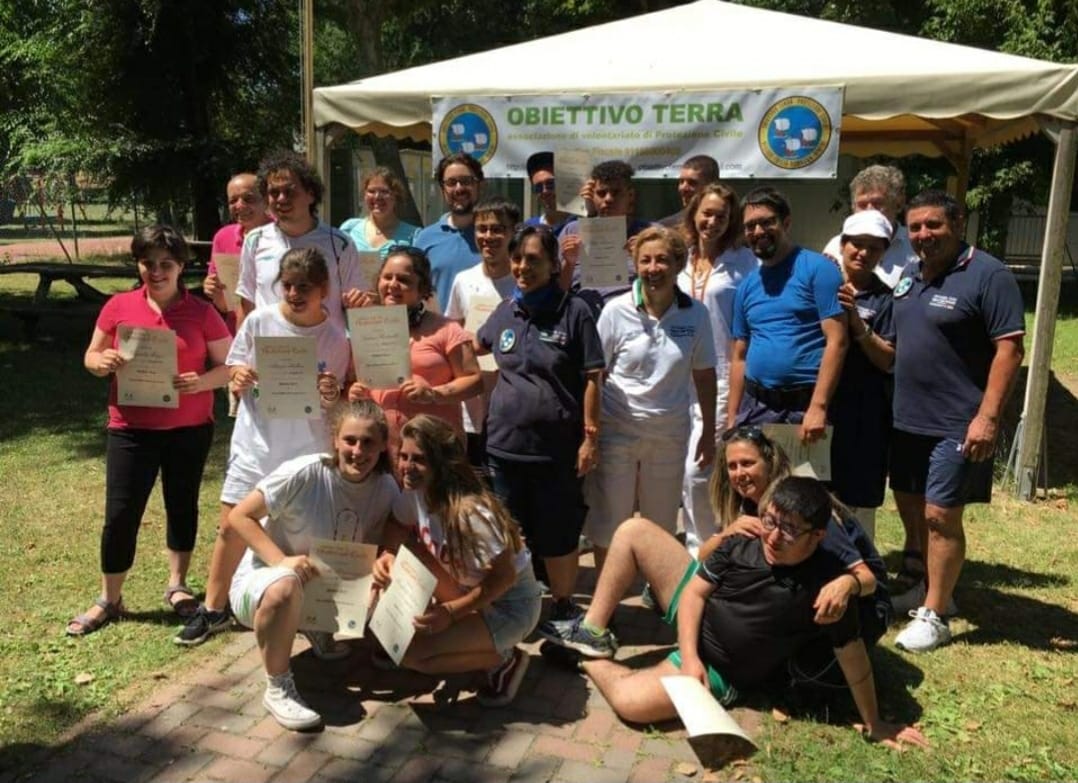 A Bellaria campo scuola anch'io sono la Protezione Civile inclusivo