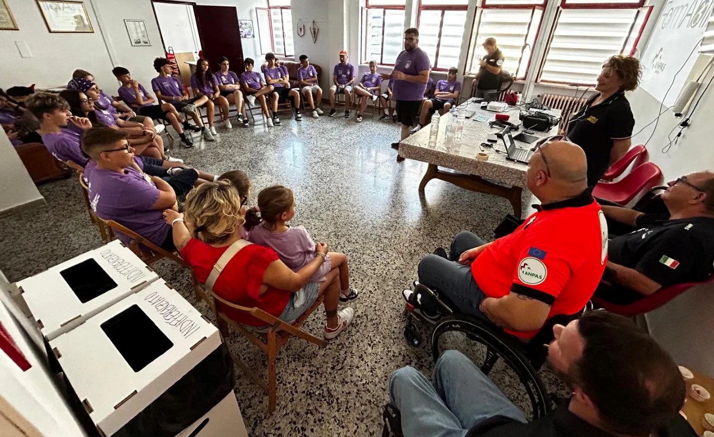 al campo scuola Fara San Martino una giornata dedicata al soccorso inclusivo con Formabili