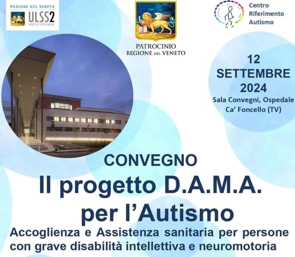 A Treviso Convegno Progetto DAMA per l'autismo il 12 settembre