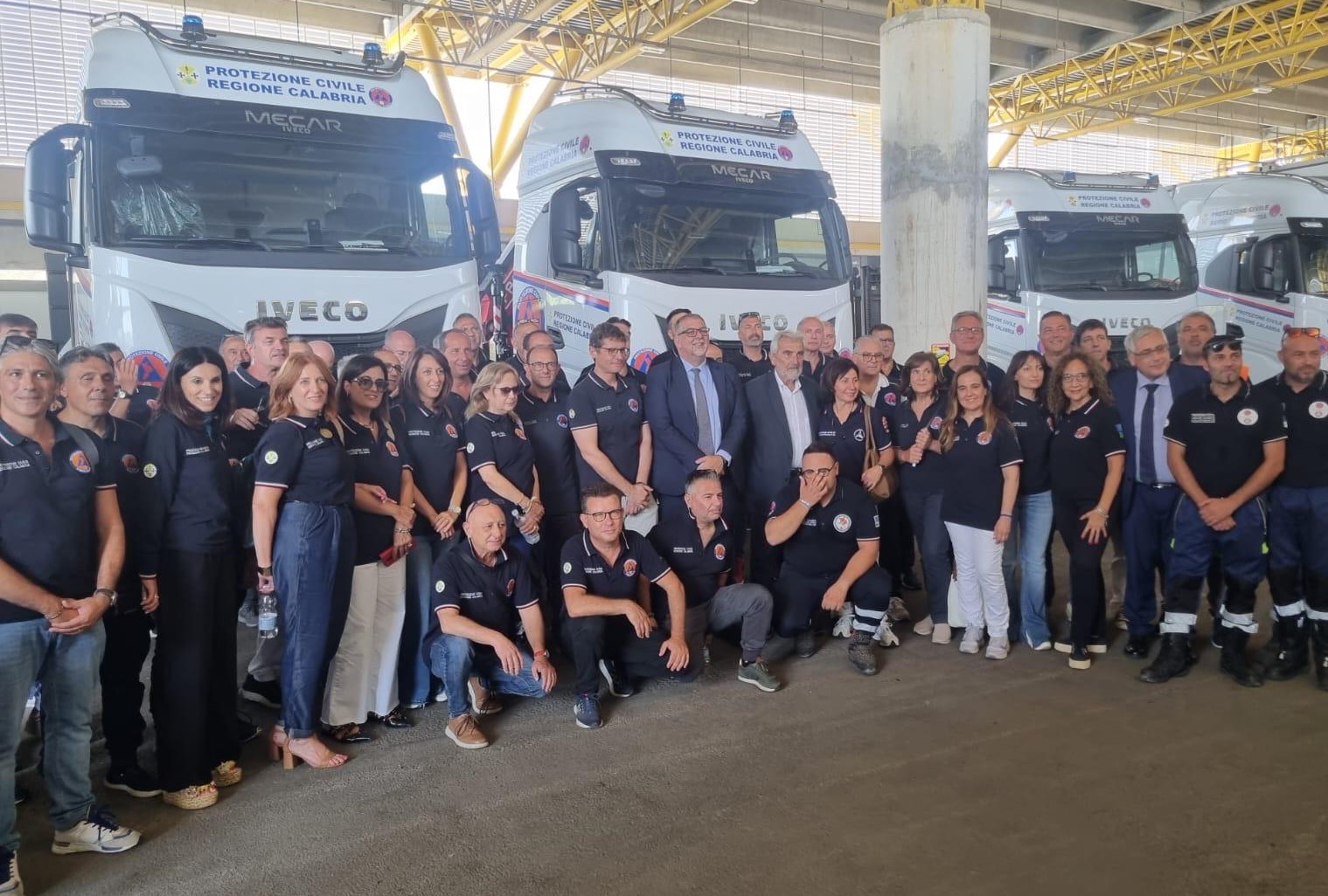 immagine della visita del Capo Dipartimento Fabio Ciciliano in Calabria